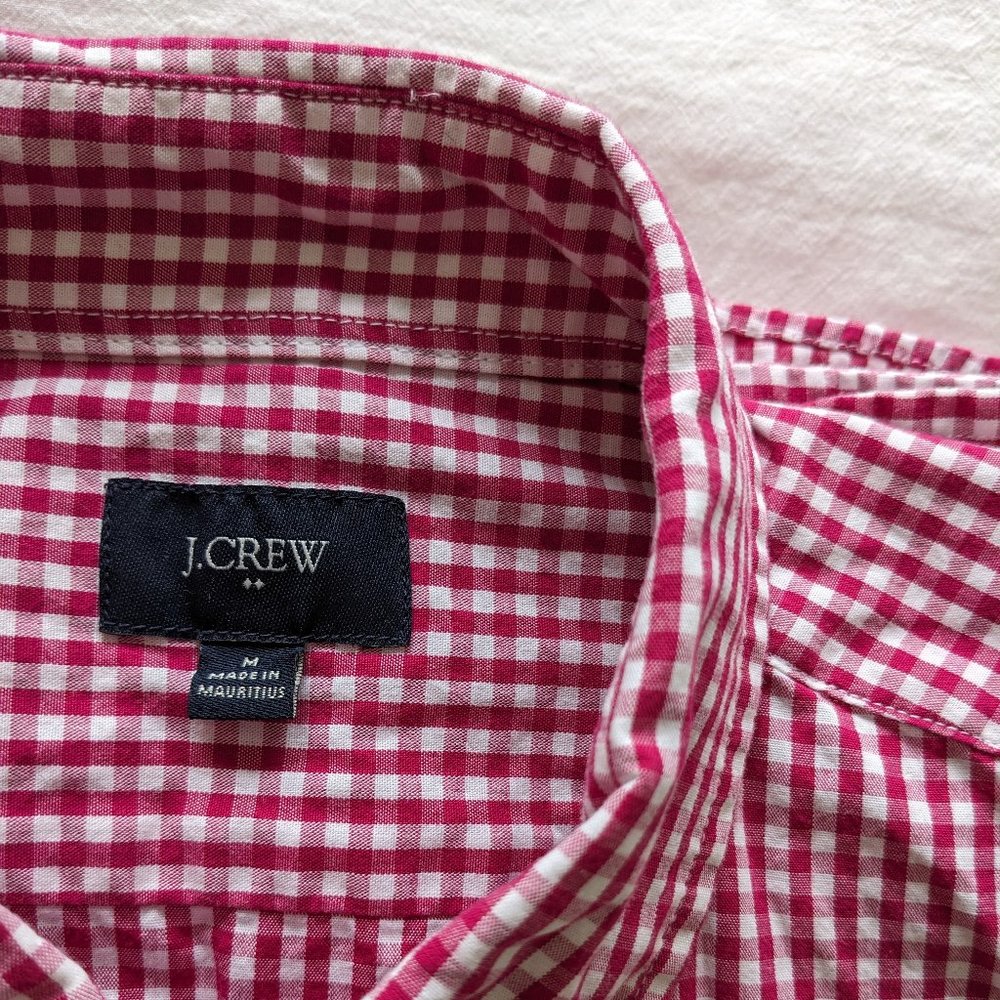J Crew Checkered Shirt